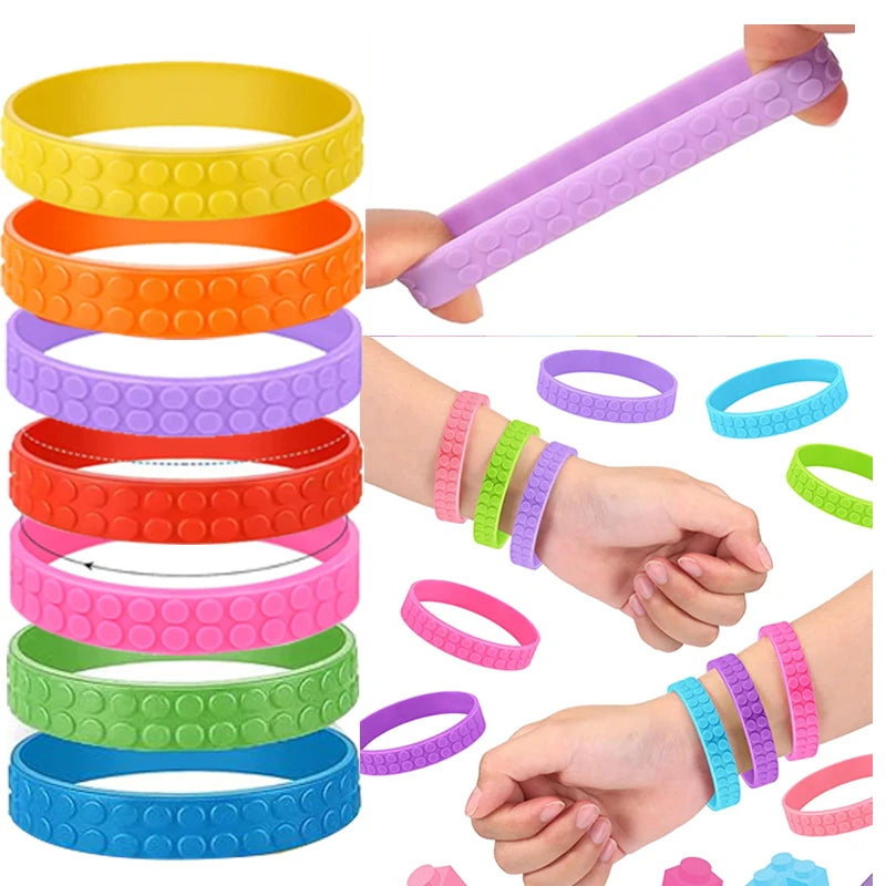 Building Block Bracelets Party Favors — Swuffy