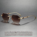 Man Woman Sunnies Rimless Sunglasses — Swuffy