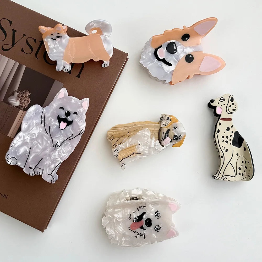 Dog Claw Hair Clips Unique — Swuffy