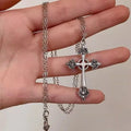 Korean Vintage Punk Pendant Necklace — Swuffy