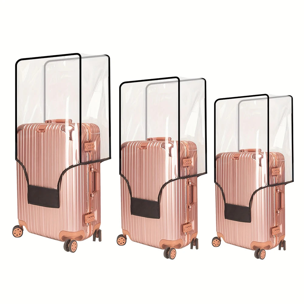 Nuvora Transparent Suitcase Cover Protectors Luggage Waterproof Shockproof — Nuvora