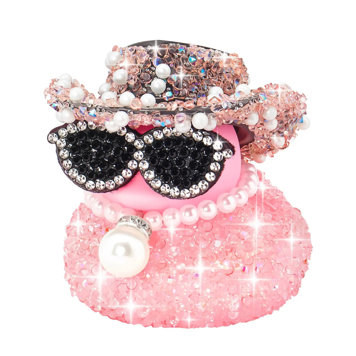 Pink Diamond Rubber Duck Car — Swuffy