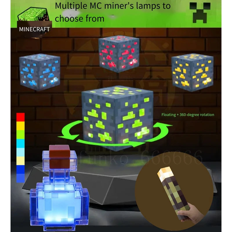 Minecrafe Series Torch Lamp My — Swuffy