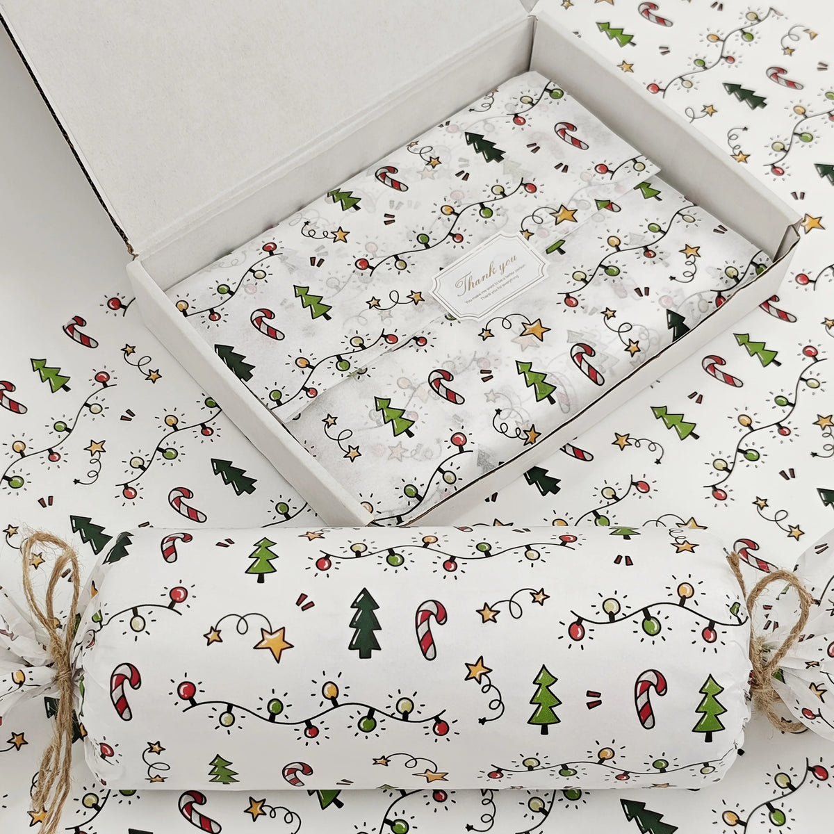 Sheets Christmas Lantern Pattern Tissue — Swuffy