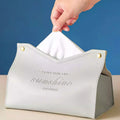 Solid Leather Tissue Box Purpose — Swuffy