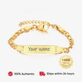 Customized Name Text Gold Plated — Swuffy