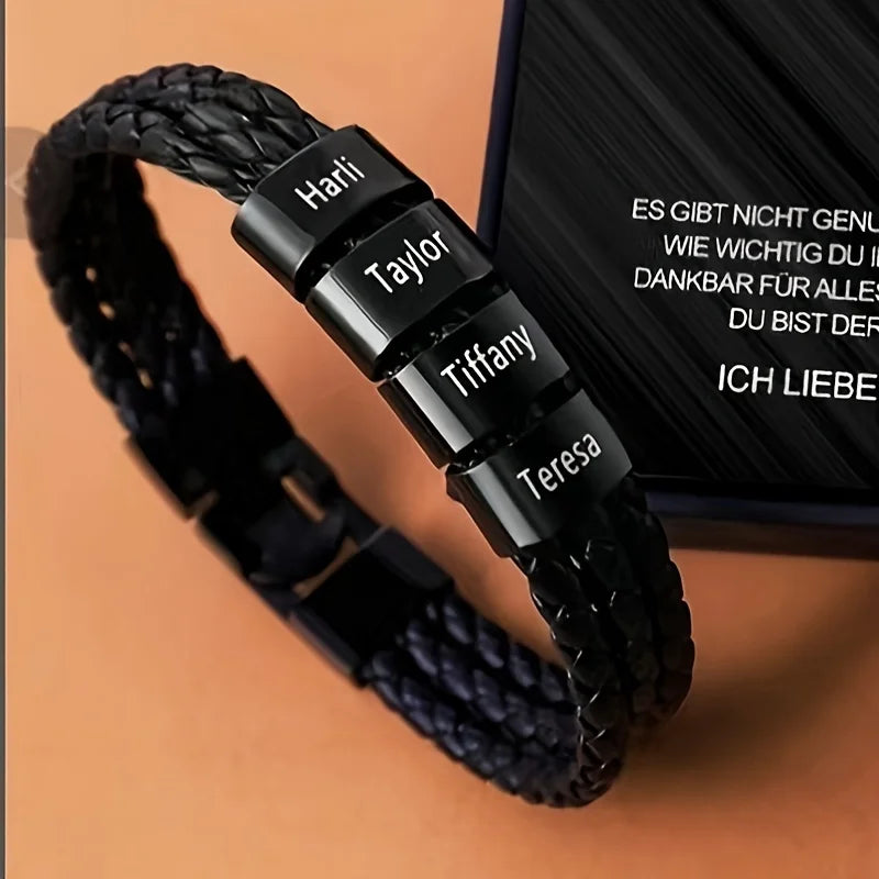Customized Stainless Steel Bracelet Personalized — Swuffy
