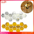 Hex Small Mirror Stickers Acrylic — Swuffy