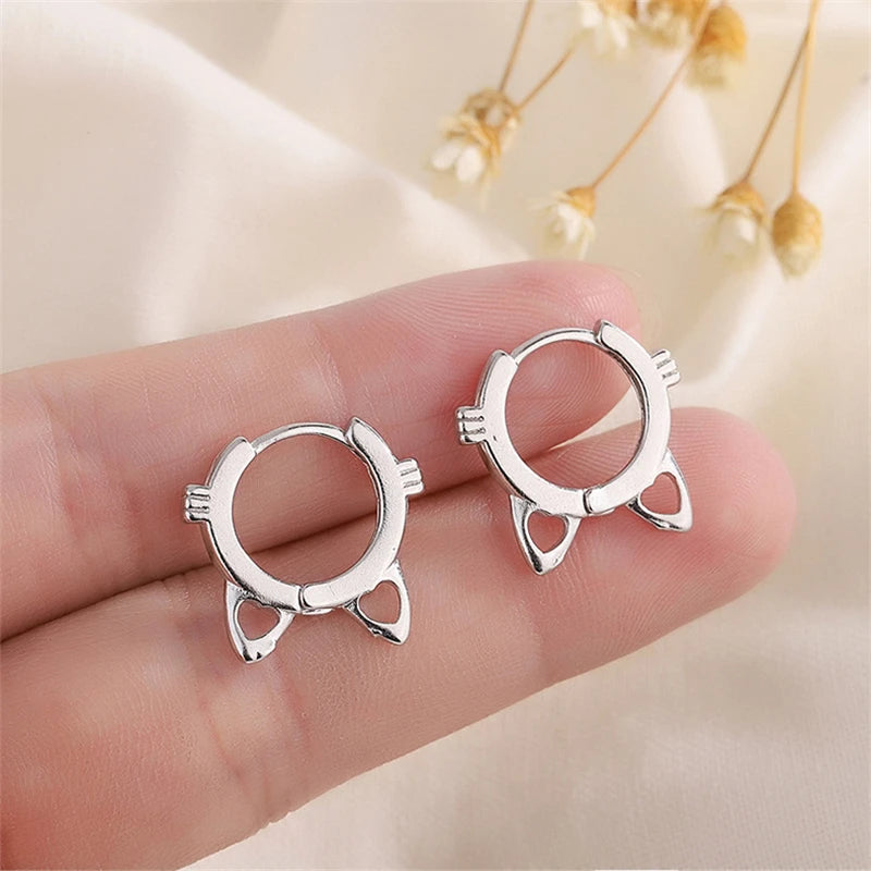Silver Hollow Cat Ear Girls — Swuffy
