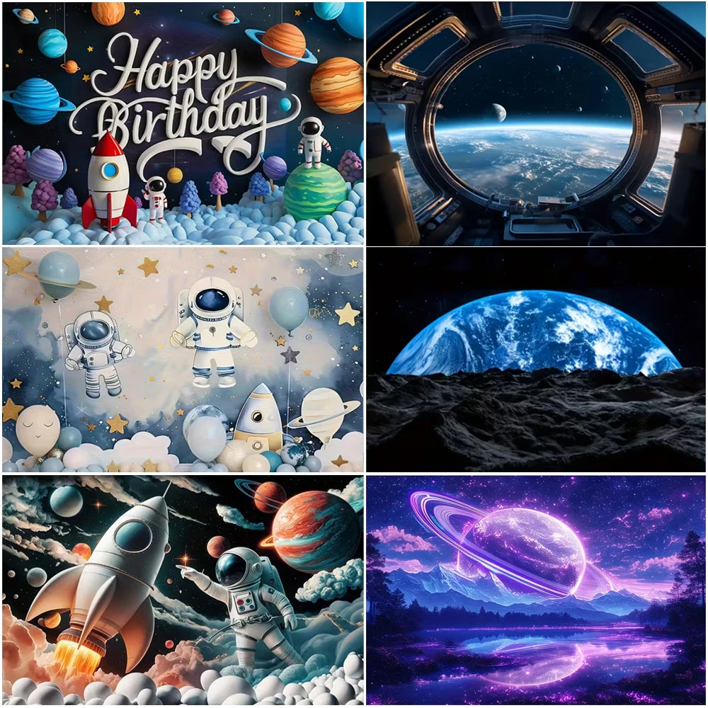 Interstellar Astronaut Outer Space Cartoon — Swuffy