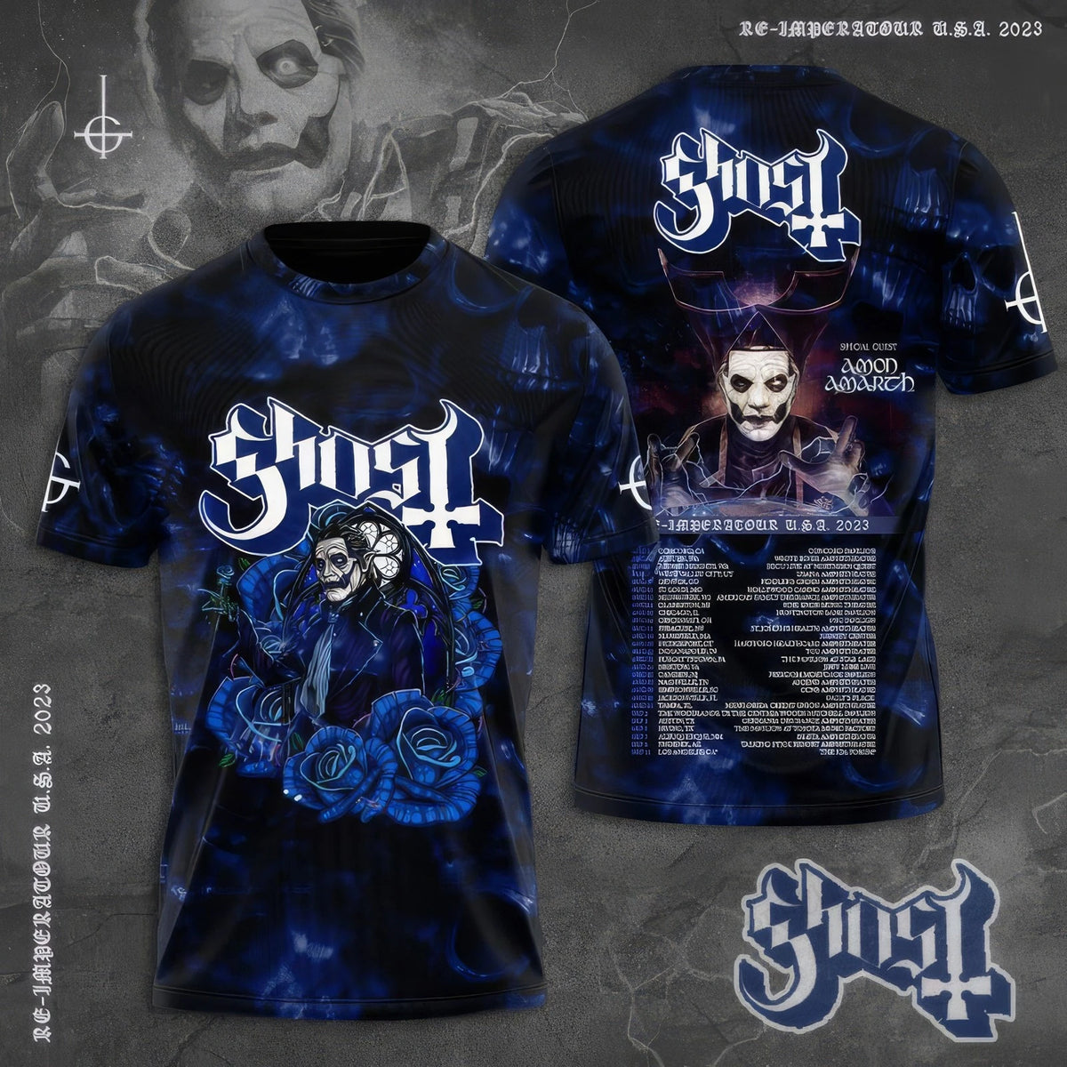 Vintage Rock Band Ghost Print — Swuffy