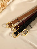 Trendy Suede Cowhide Belts Elegant — Swuffy