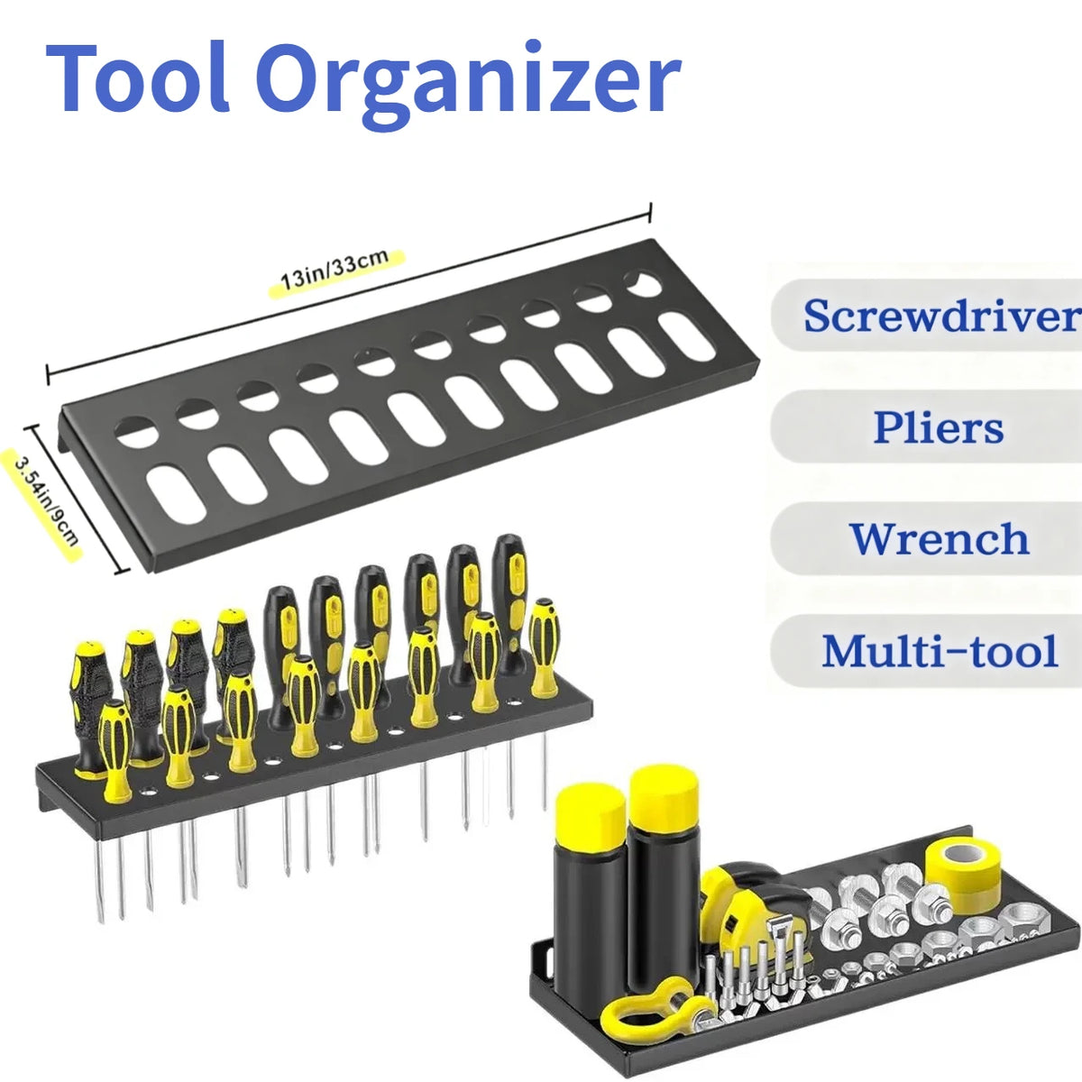 Wall-Mount Tool Organizer — Swuffy