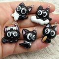 Black Cat Charms Nimal Pendant — Swuffy