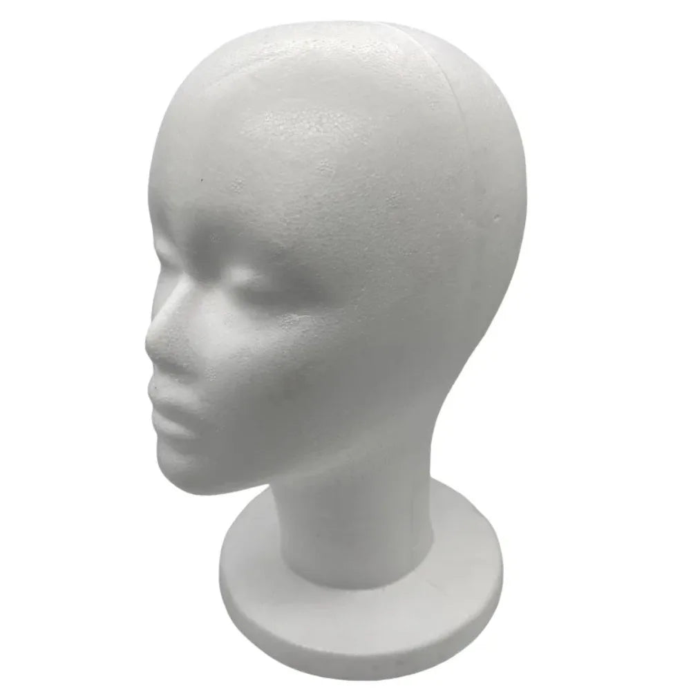 Practical Foam Female Mannequin Head — Swuffy