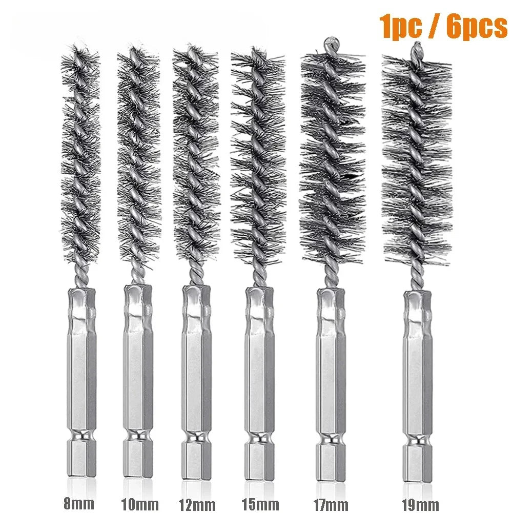 Wire Brush Drill Bore Cleaning — Swuffy