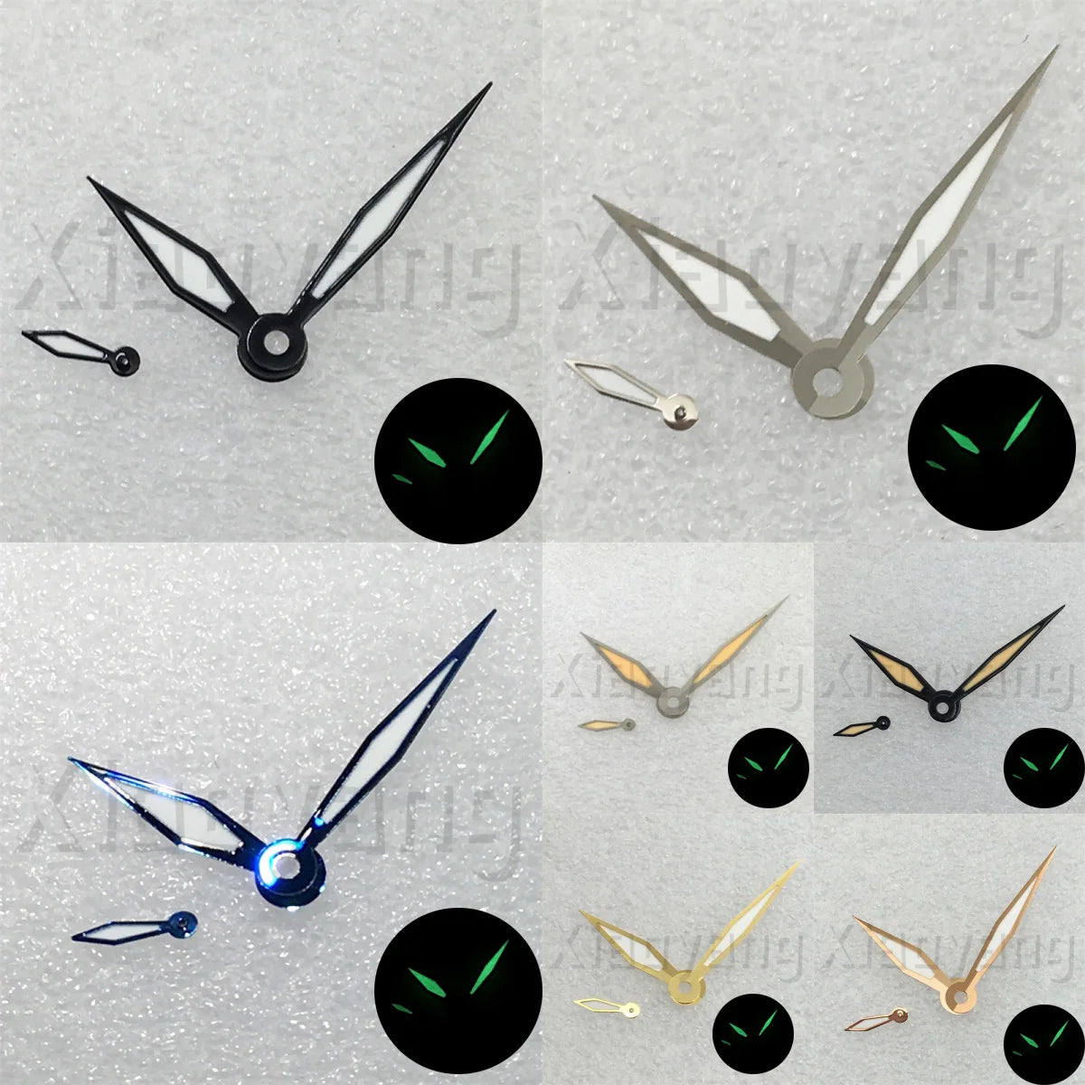 Watch Hands Green Luminous Black — Swuffy