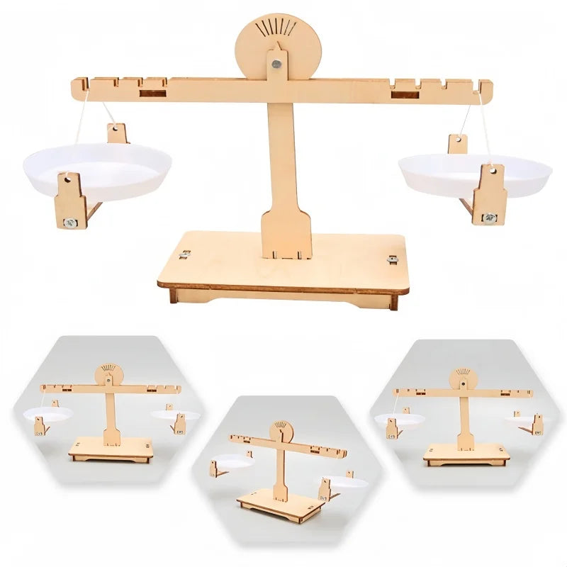 Montessori Educational Wooden Balance Scale — Swuffy