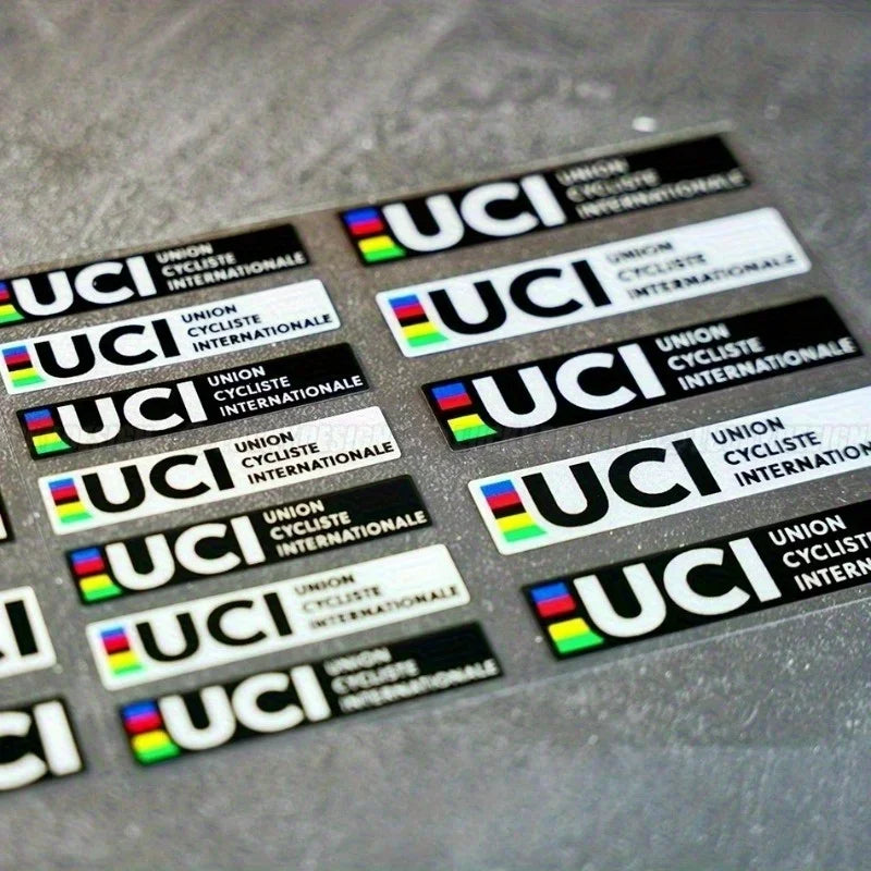 Sheets Uci Bicycle Stickers Decorative — Swuffy