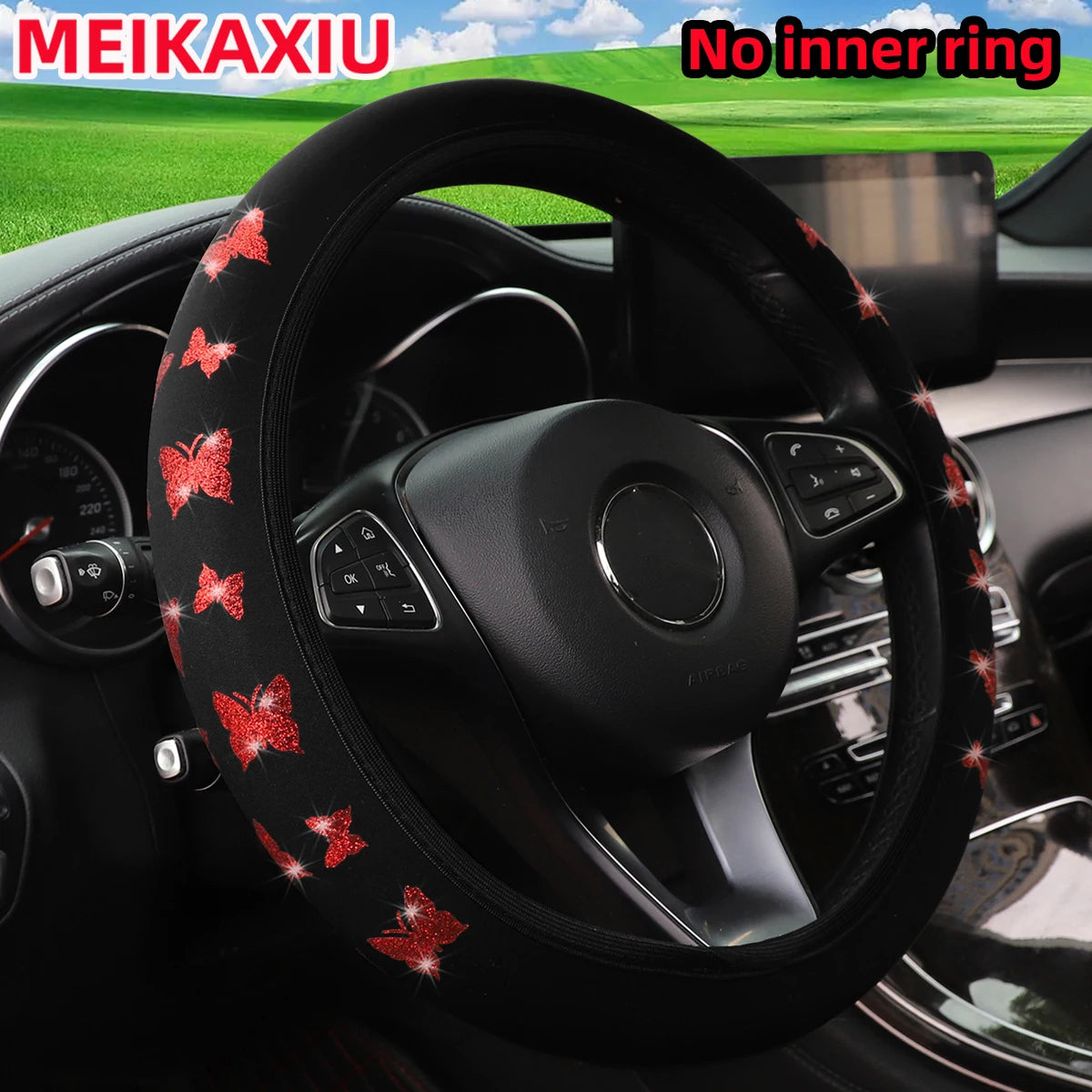 Rimless Blingbling Flash Butterfly Steering — Swuffy