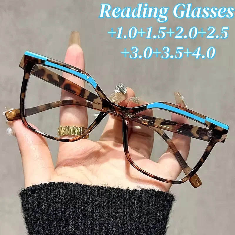 Oversize Cat Eye Reading Glasses — Swuffy