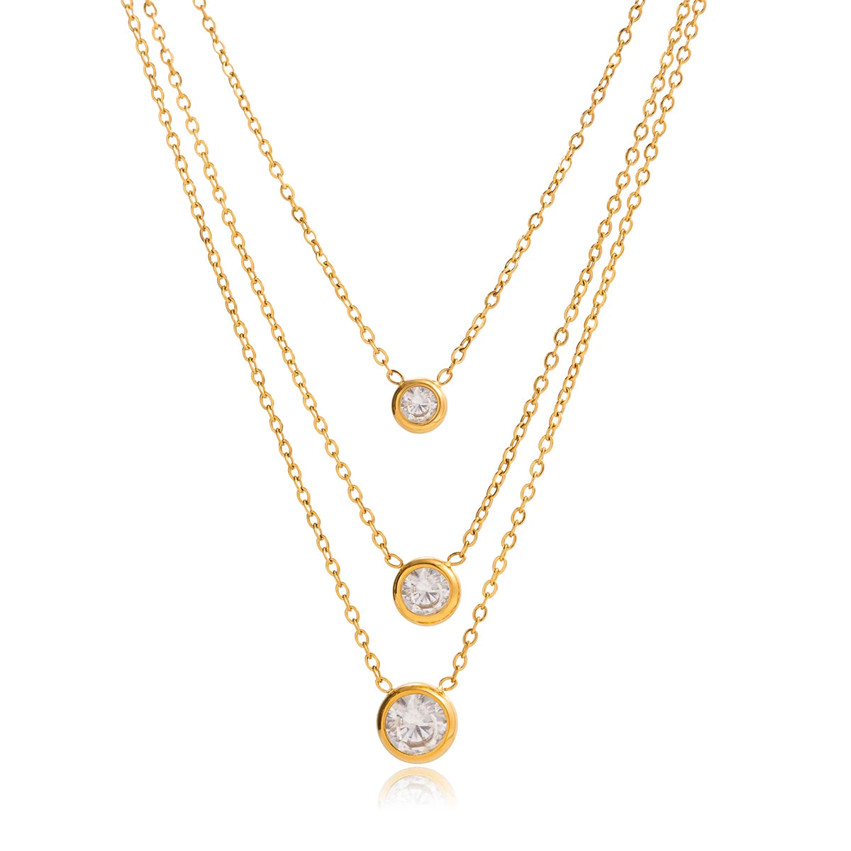 Youthway Minimalist Round Zircon Pendant — Swuffy