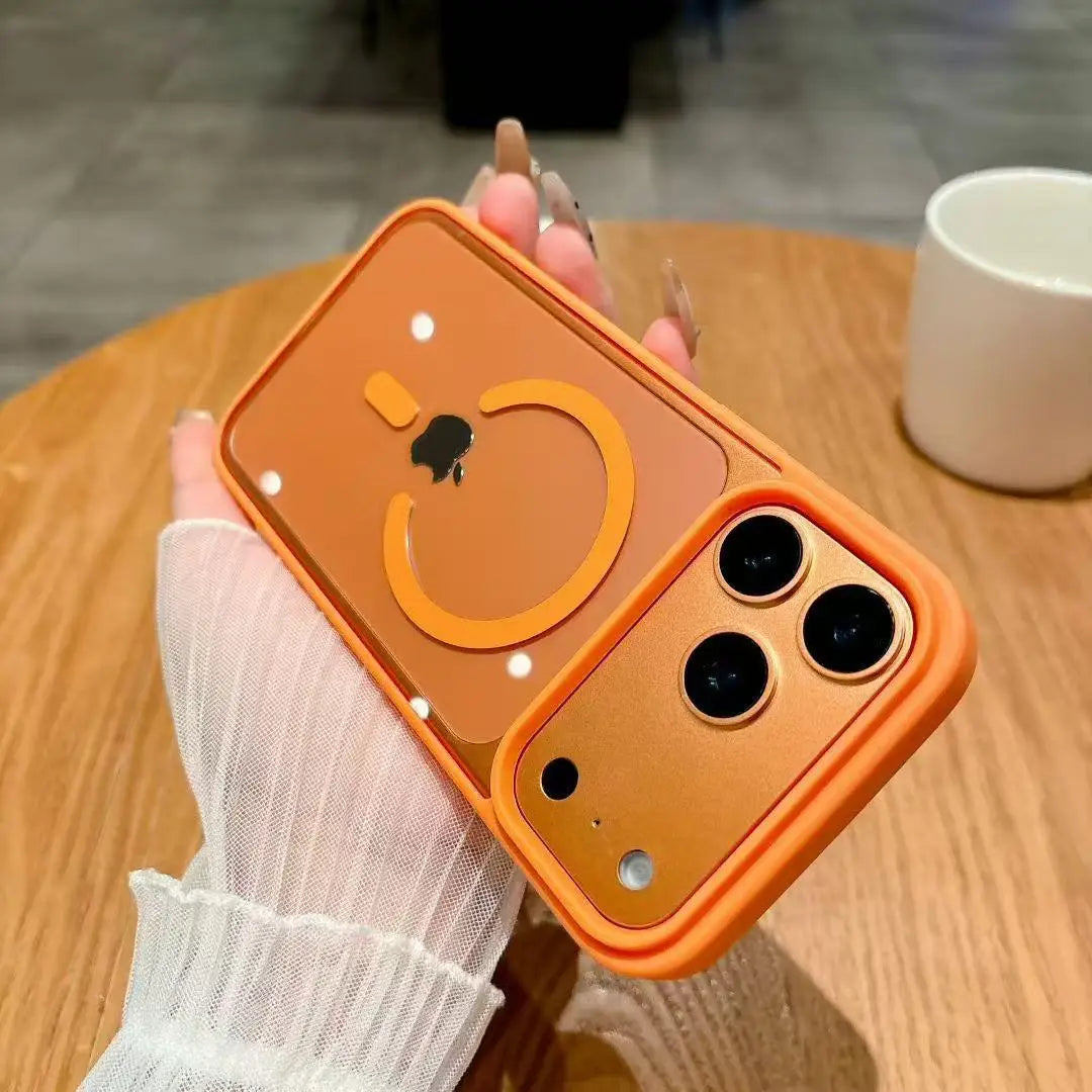 Orange Clear Case Magsafe Mag — Swuffy