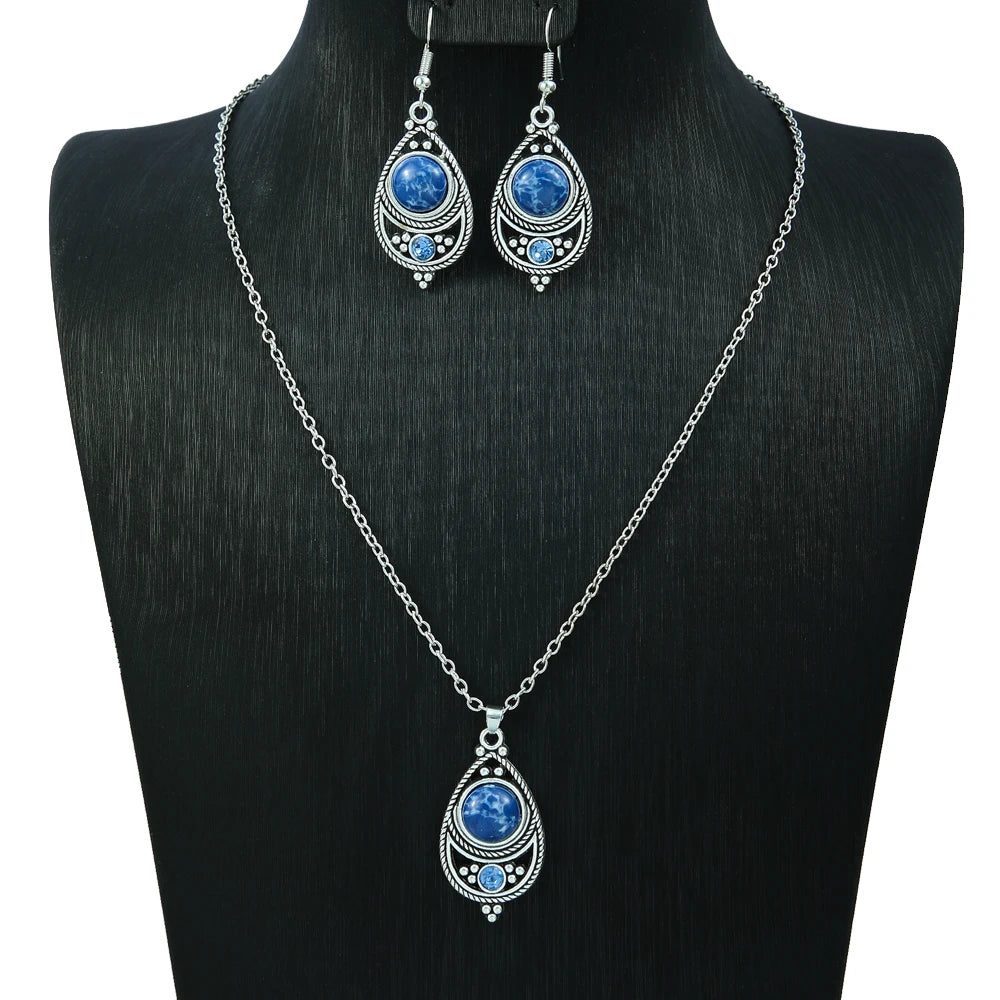 Ethnic Jewelry Antique Silver Dangle — Swuffy