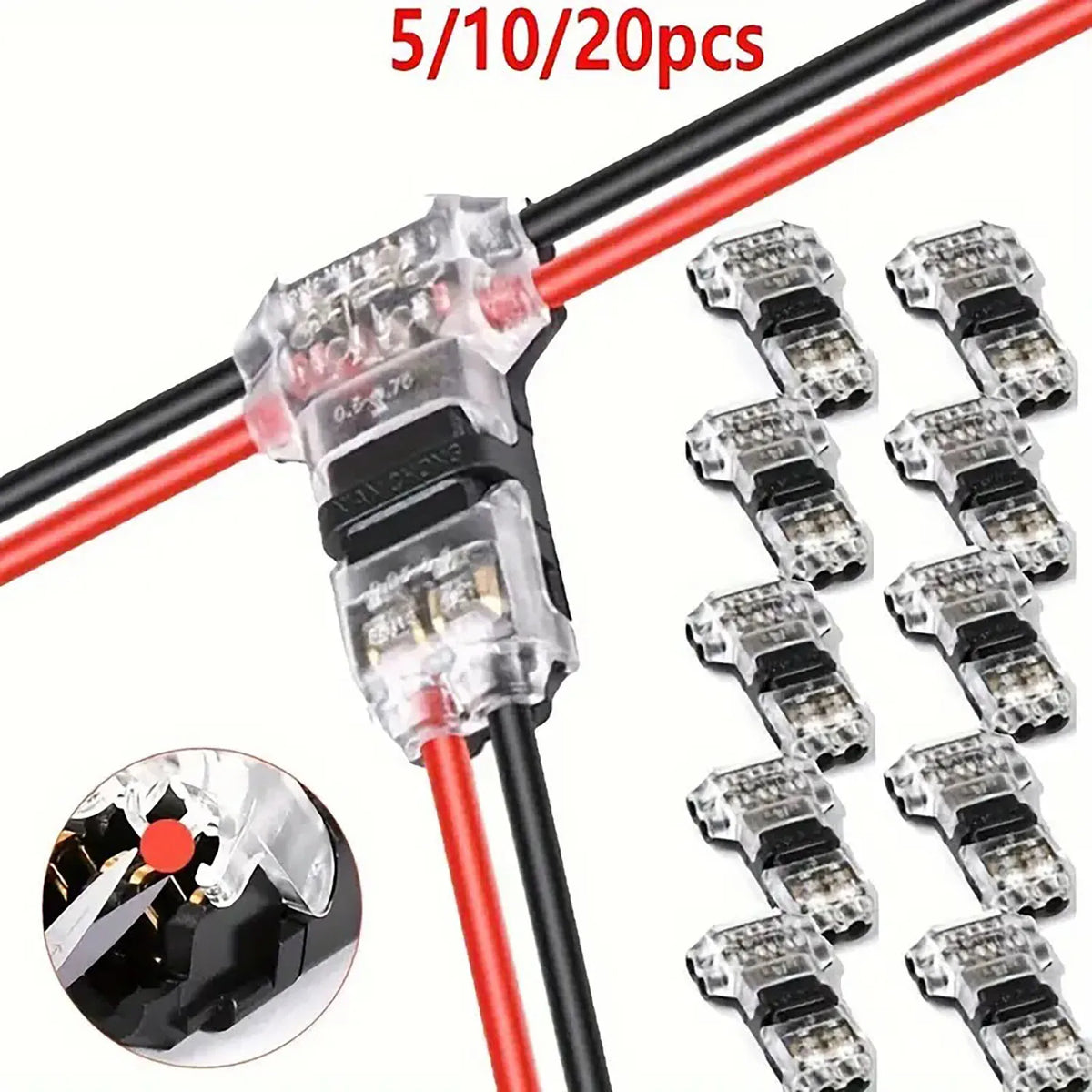 Wire Cable Snap In Connectors — Swuffy