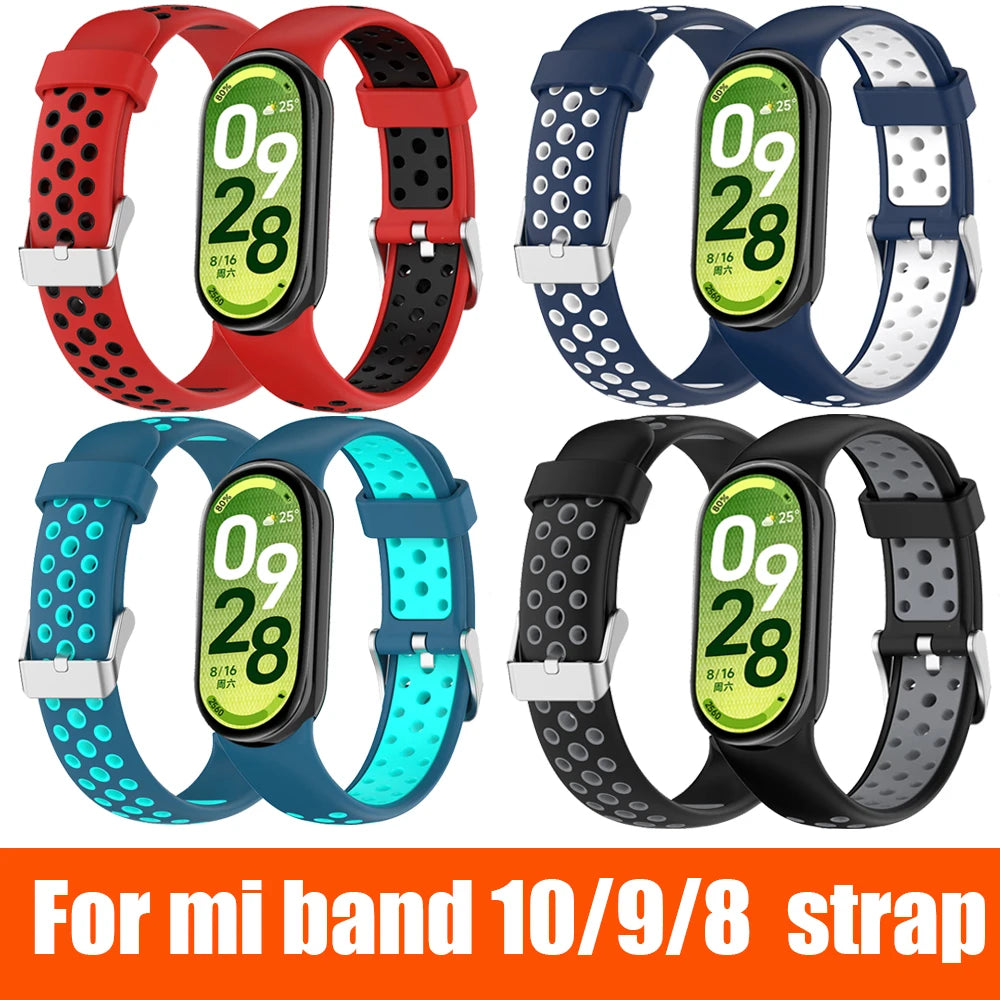 Xiaomi Band Silicone Straptwo Breathable — Swuffy