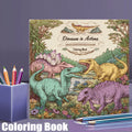 Pages Dinosaurs In Action Coloring — Swuffy