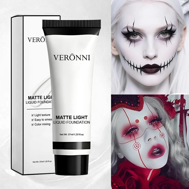 Halloween Pure White Makeup Foundation — Swuffy