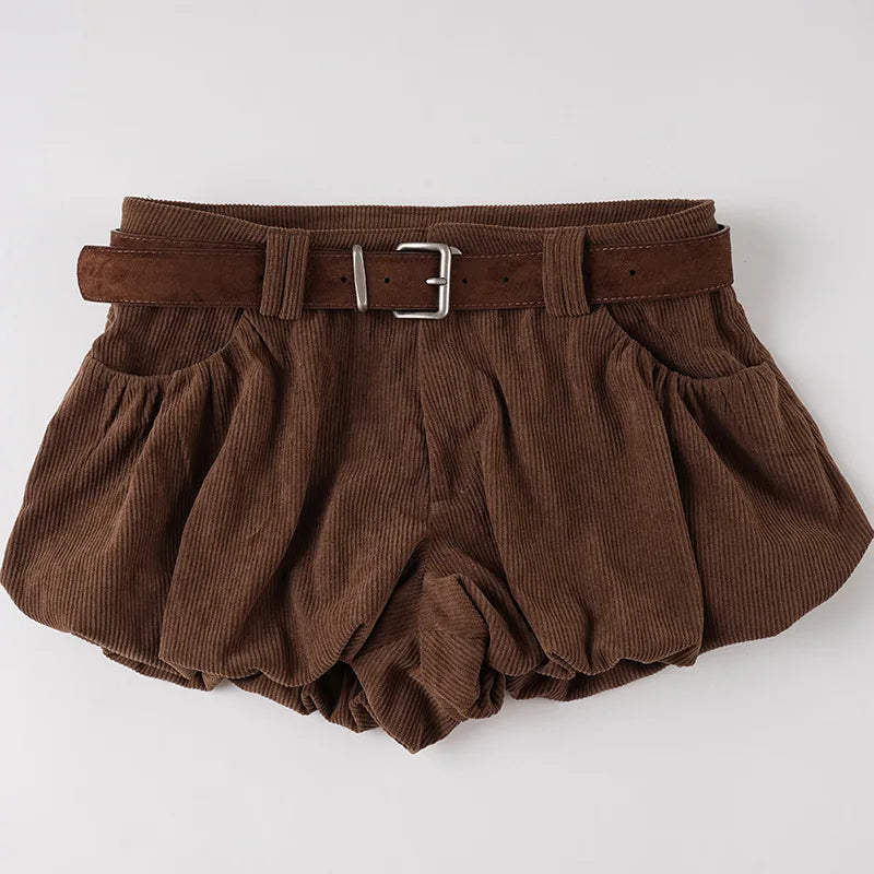 Corduroy Wide-Leg Culottes — Swuffy