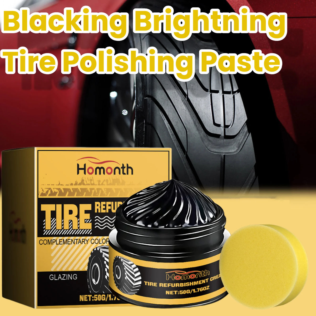 Car Tire Polishing Paste Tire — Swuffy