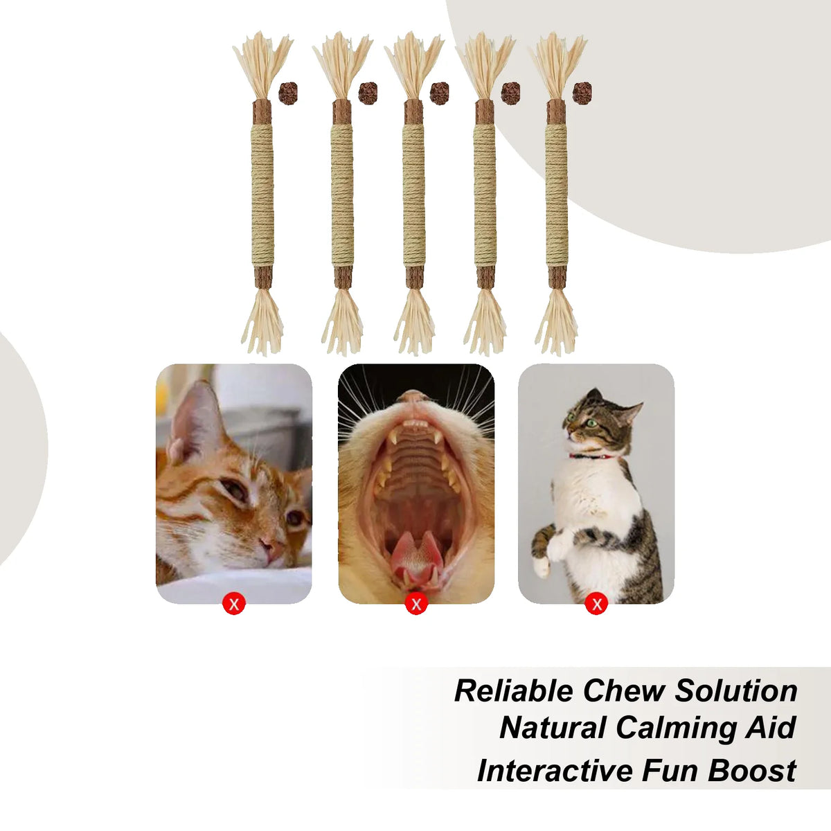 Cat Silvervine Sticks Natural Chew — Swuffy