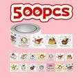 Roll Kawaii Cat Dessert Stickers — Swuffy