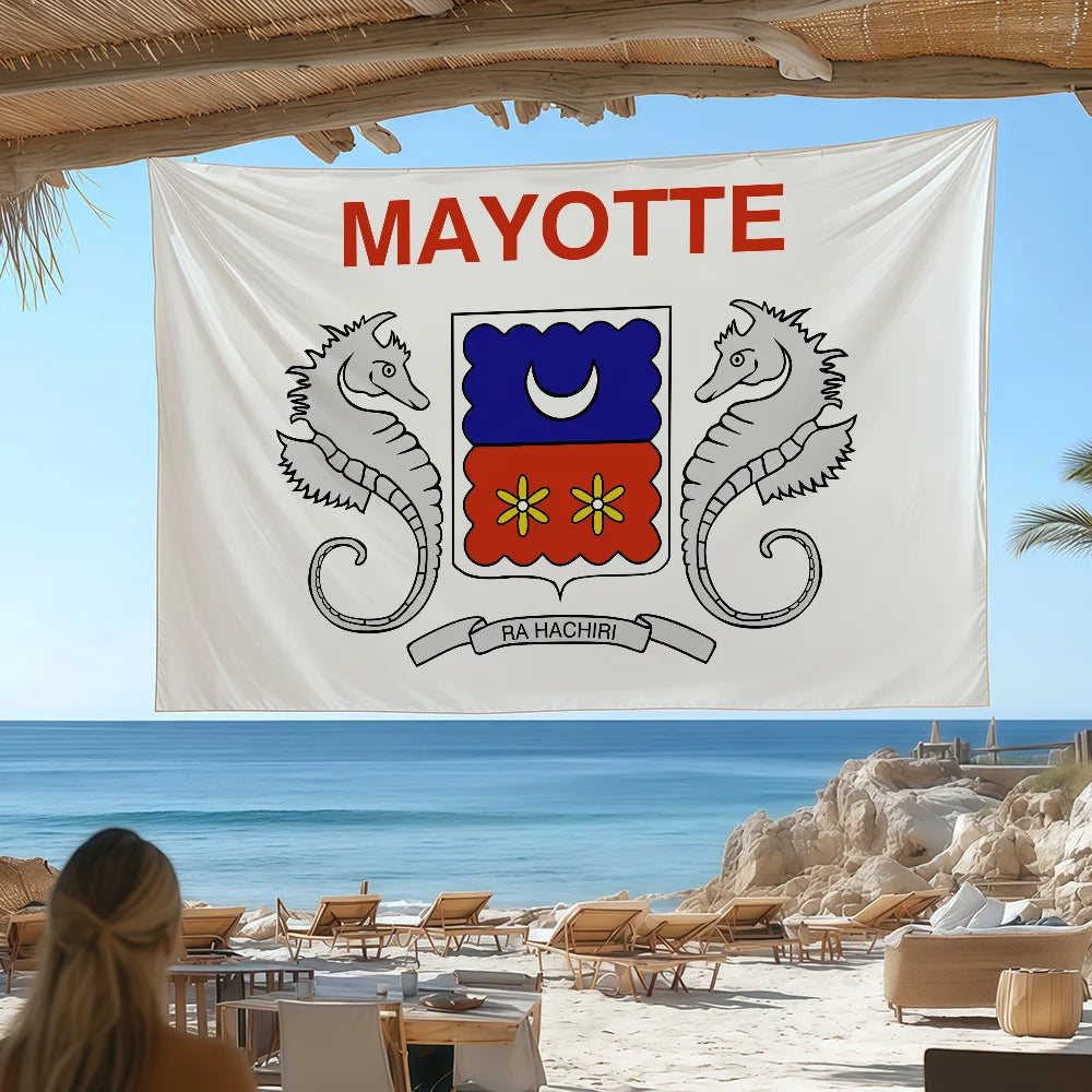 Mayotte Flag Custom Camping Garden — Swuffy