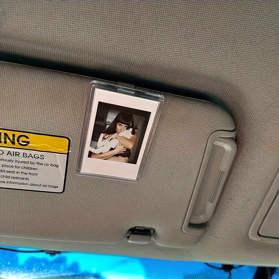 Custom Sun Visor Photo Clip — Swuffy