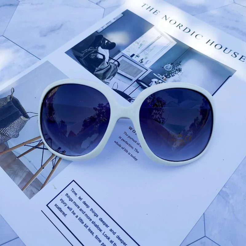 Large Frame Circular Shape Sunglasses — Swuffy