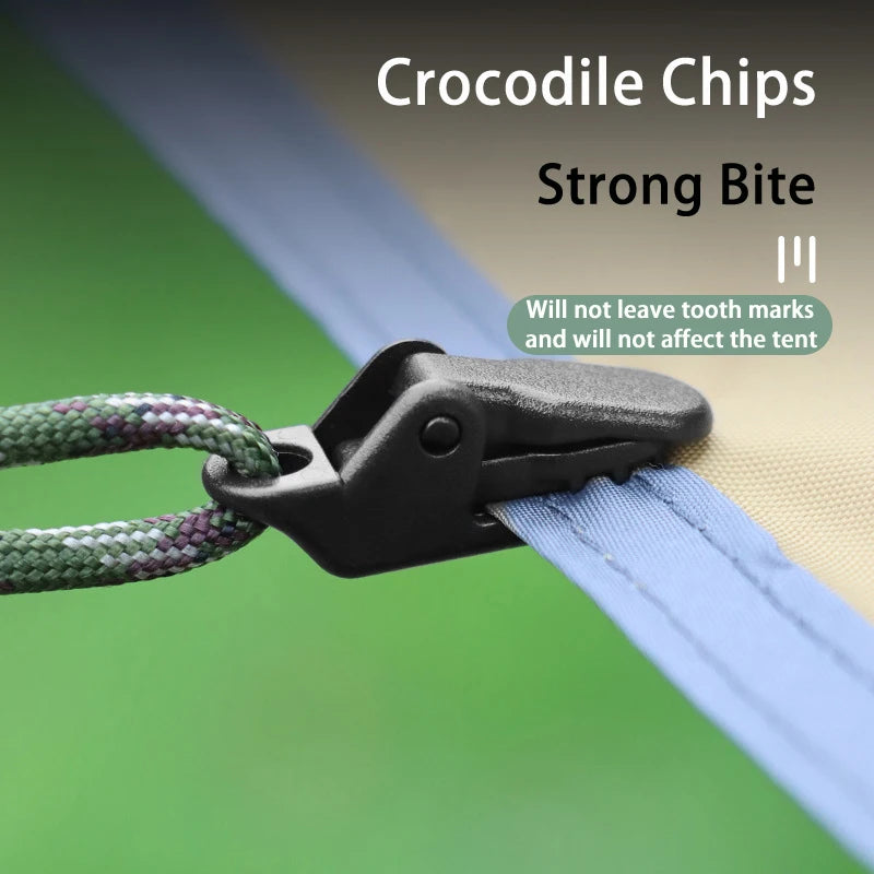 Outdoor Windproof Crocodile Clamp Clip — Swuffy