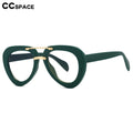 Retro Oval Reading Glasses Blue — Swuffy