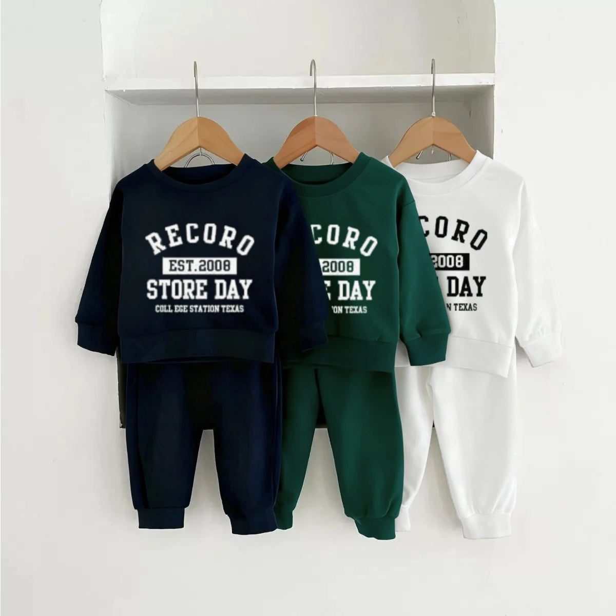 Spring Kids Two Printed Letters — Swuffy