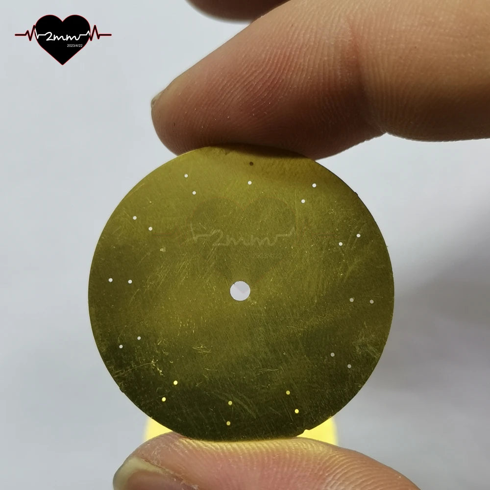 Blank Watch Dial Brass Watch — Swuffy