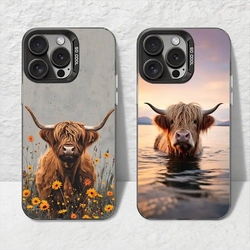 Highland Cow Phone Case Iphone — Swuffy