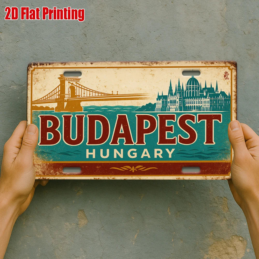 Flat One Budapest Bridge Scene — Swuffy