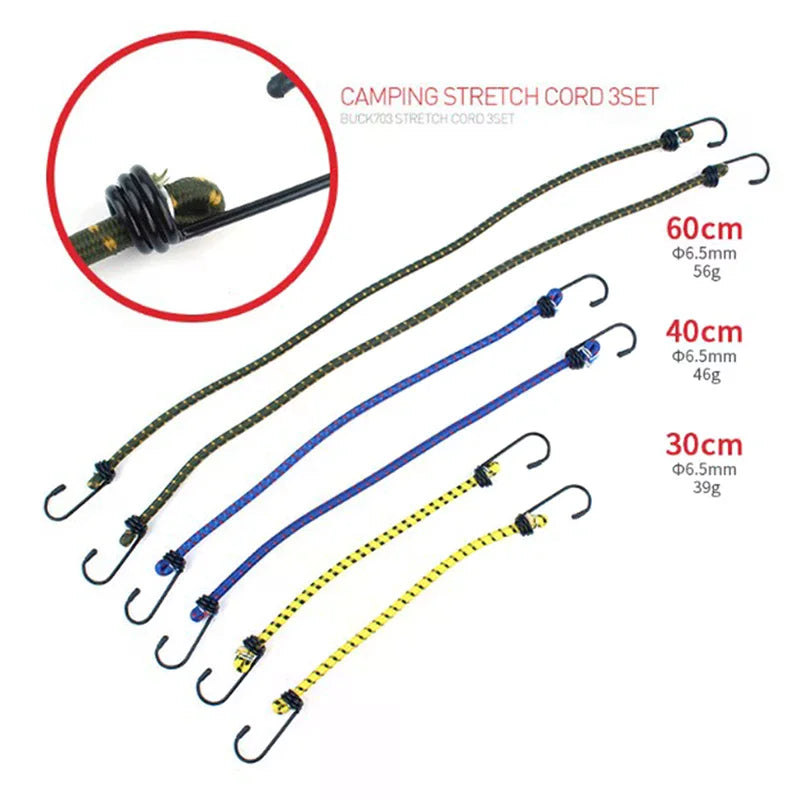 Outdoors Elastic Bungee Cord Luggage — Swuffy