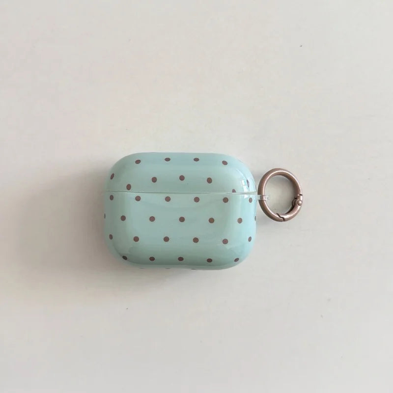 Simple Green Brown Earphone Case — Swuffy