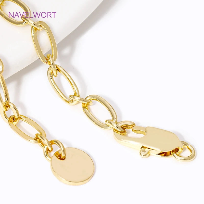 Gold Plated Round Shape Extension — Swuffy