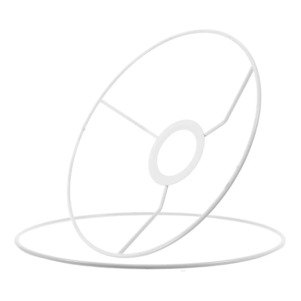 Round Lampshade Ring Sturdy Metal — Swuffy