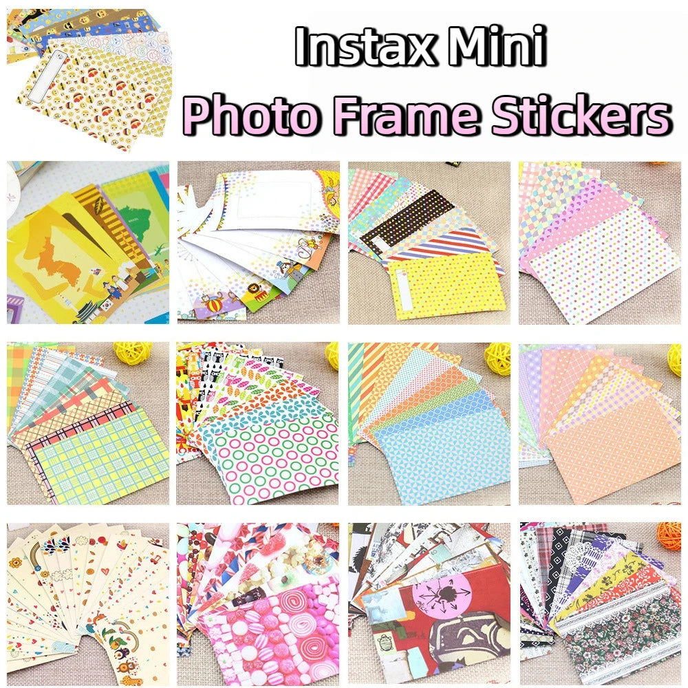 Sheets Instax Photo Frame Stickers — Swuffy
